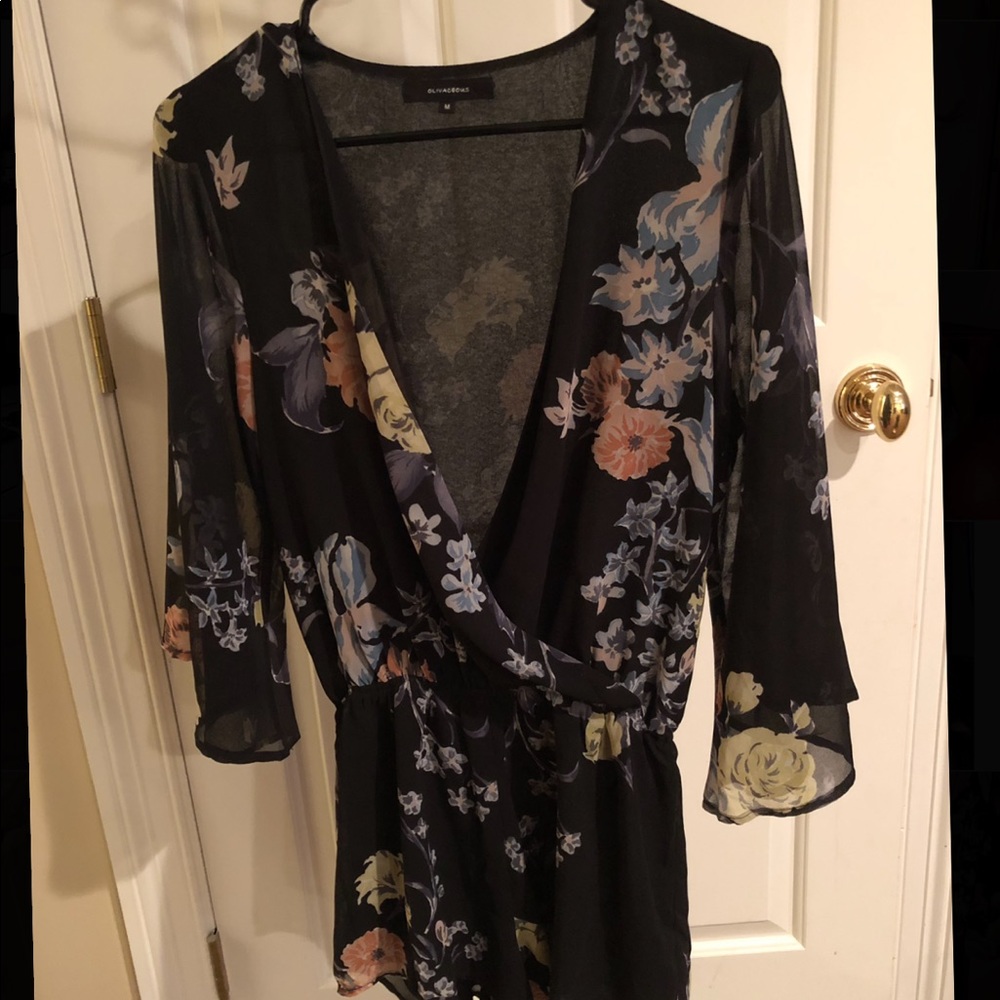 Cute floral romper